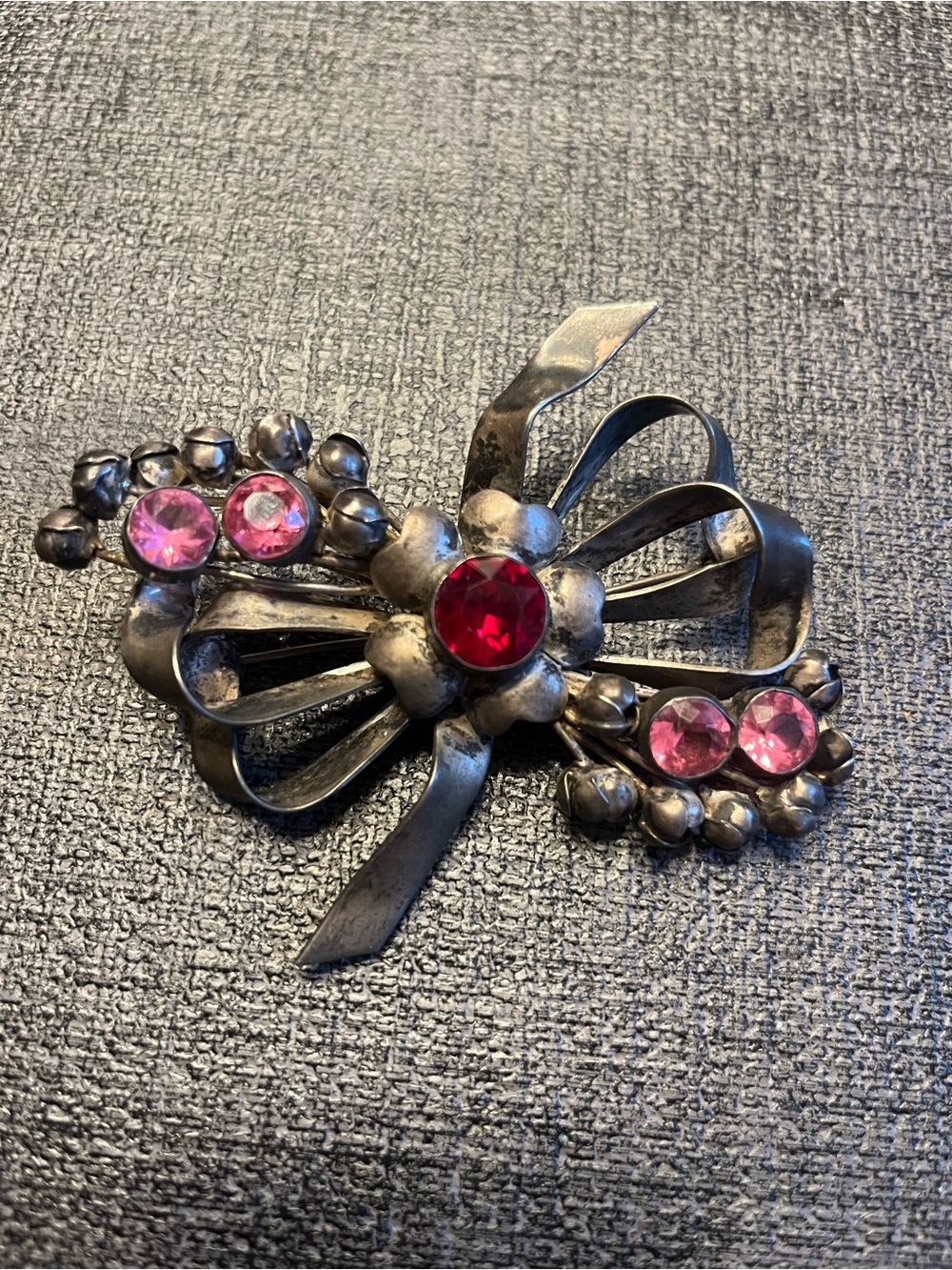 Vintage sterling Hobe brooch